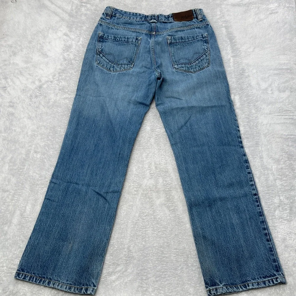 Billabong‎ The Point Straight Leg Jeans Mens 34 Medium Wash Blue Denim M307GPOR